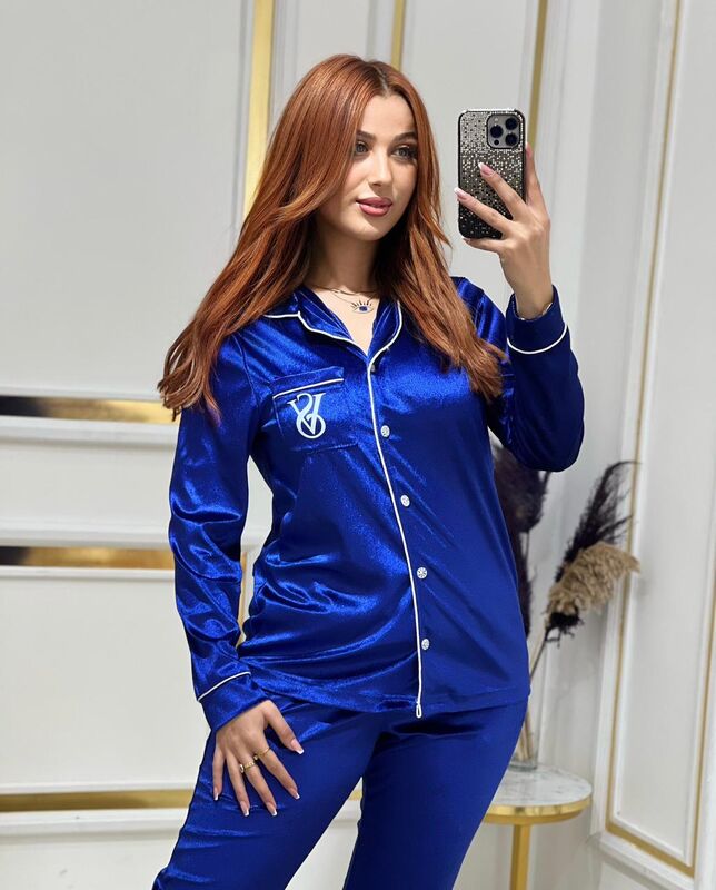 Pijama vectoria T xxl  Bleu